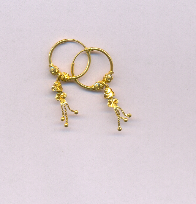 GOLD EARRING PLAIN GENERAL