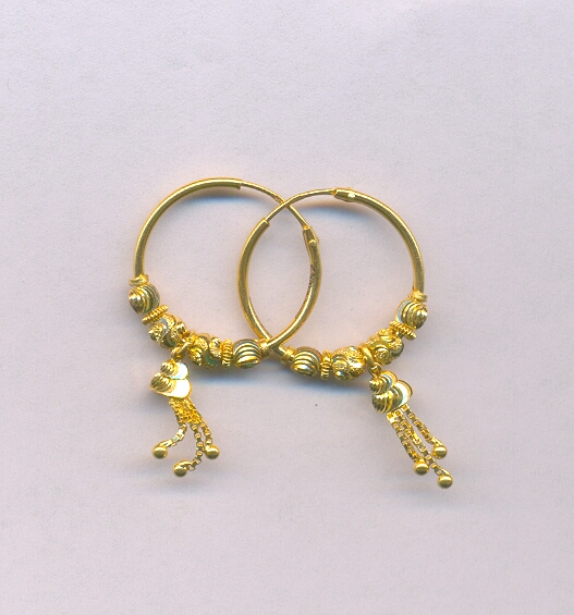 GOLD EARRING PLAIN GENERAL