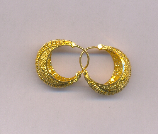 GOLD EARRING PLAIN GENERAL