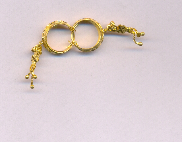 GOLD EARRING PLAIN GENERAL