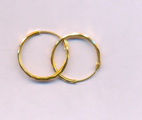 GOLD EARRING PLAIN GENERAL
