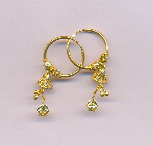 GOLD EARRING PLAIN GENERAL