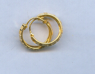 GOLD EARRING PLAIN GENERAL