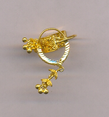 GOLD EARRING PLAIN GENERAL