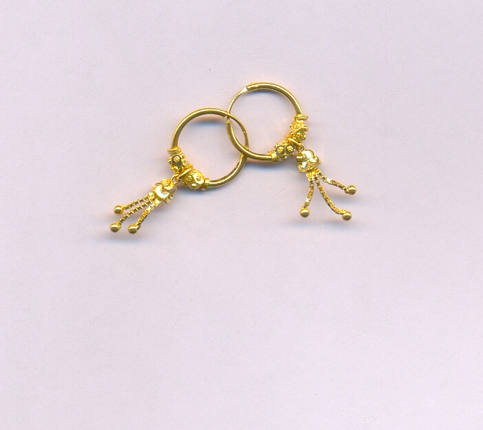 GOLD EARRING PLAIN GENERAL