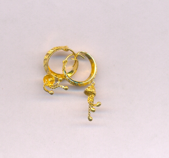 GOLD EARRING PLAIN GENERAL