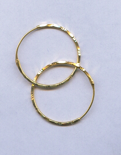 GOLD EARRING PLAIN GENERAL