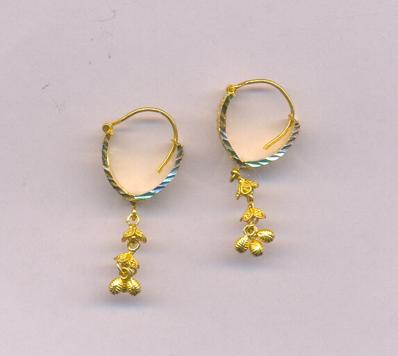 GOLD EARRING PLAIN GENERAL