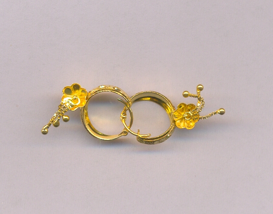 GOLD EARRING PLAIN GENERAL