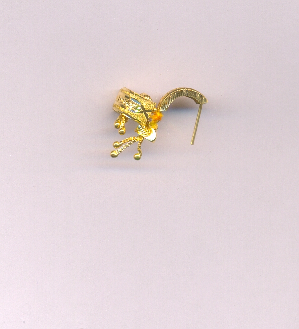 GOLD EARRING PLAIN GENERAL