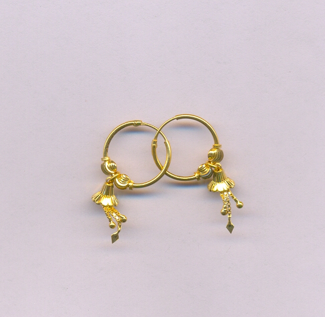 GOLD EARRING PLAIN GENERAL