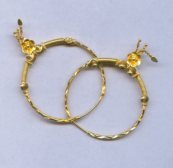 GOLD EARRING PLAIN GENERAL