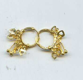 GOLD EARRING PLAIN GENERAL
