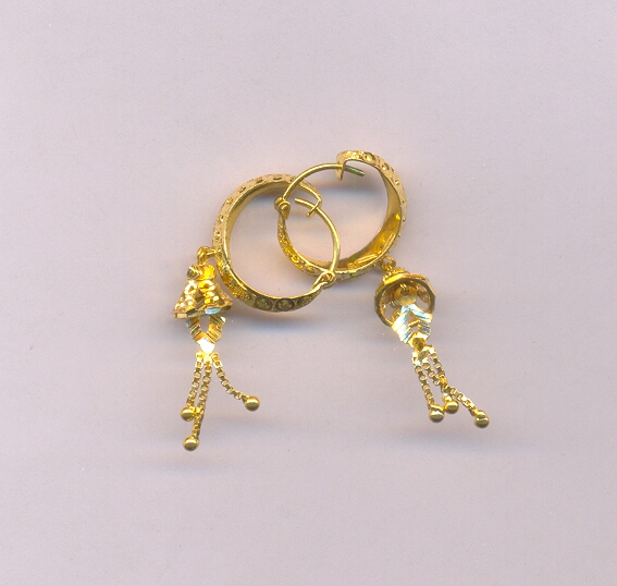 GOLD EARRING PLAIN GENERAL