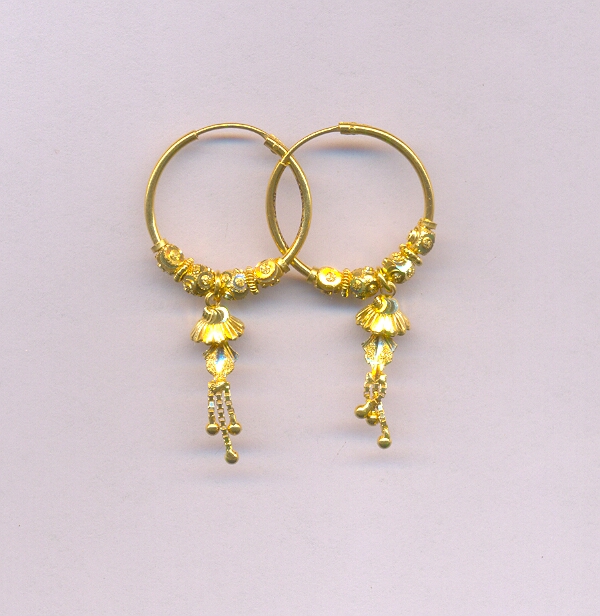 GOLD EARRING PLAIN GENERAL
