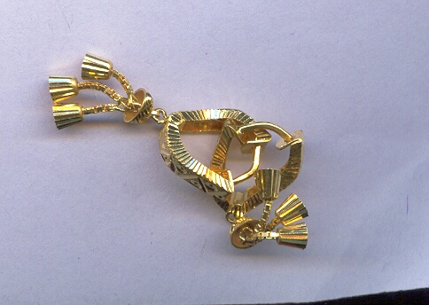 GOLD EARRING PLAIN GENERAL