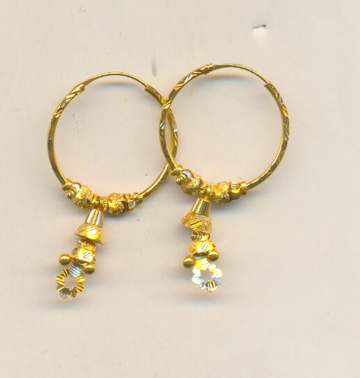 GOLD EARRING PLAIN GENERAL