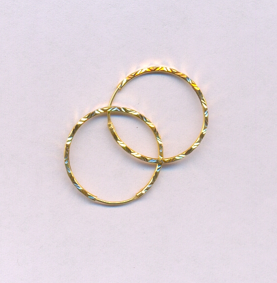 GOLD EARRING PLAIN GENERAL