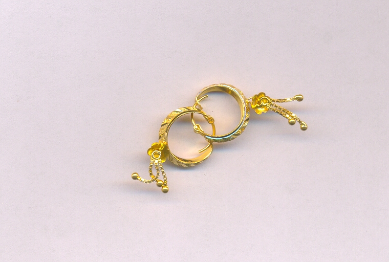 GOLD EARRING PLAIN GENERAL