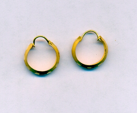 GOLD EARRING PLAIN GENERAL