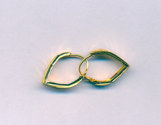 GOLD EARRING PLAIN GENERAL