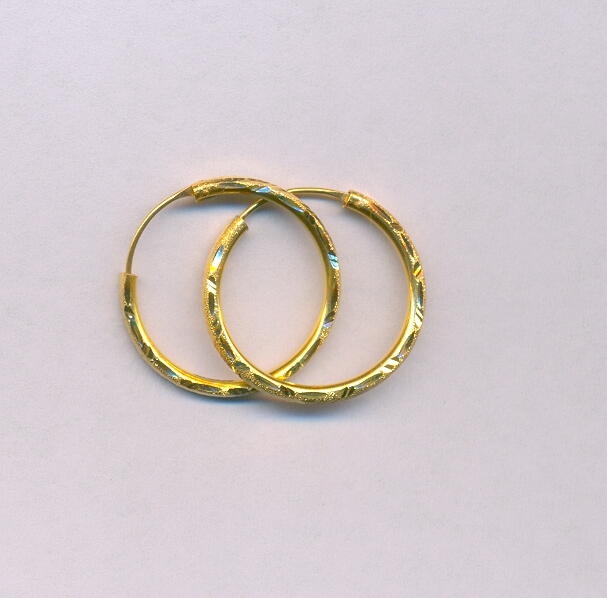 GOLD EARRING PLAIN GENERAL