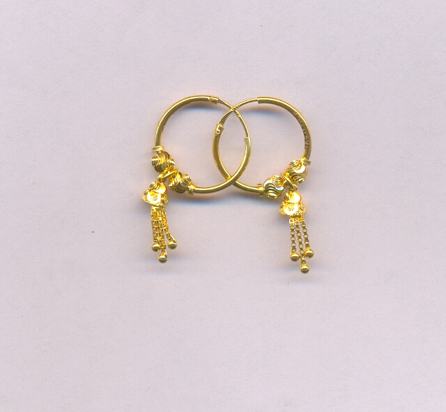 GOLD EARRING PLAIN GENERAL