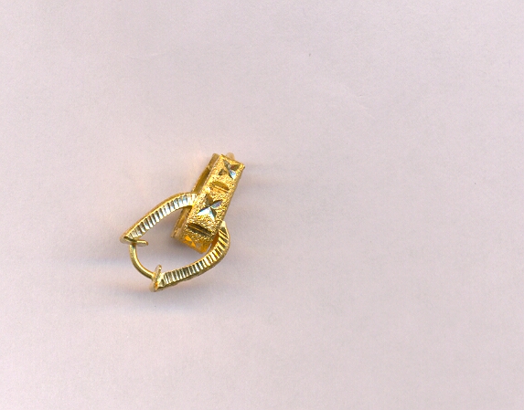 GOLD EARRING PLAIN GENERAL