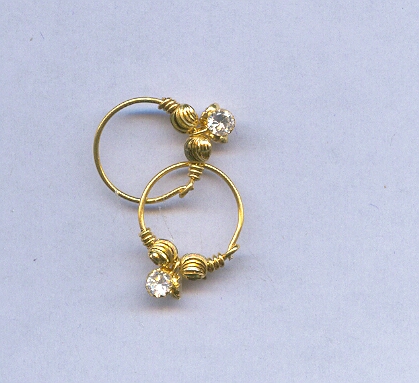 GOLD EARRING PLAIN GENERAL
