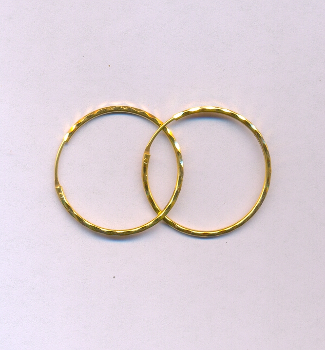 GOLD EARRING PLAIN GENERAL