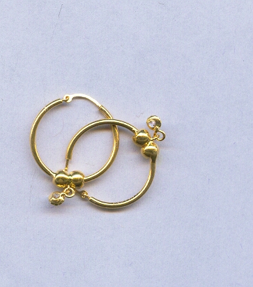GOLD EARRING PLAIN GENERAL