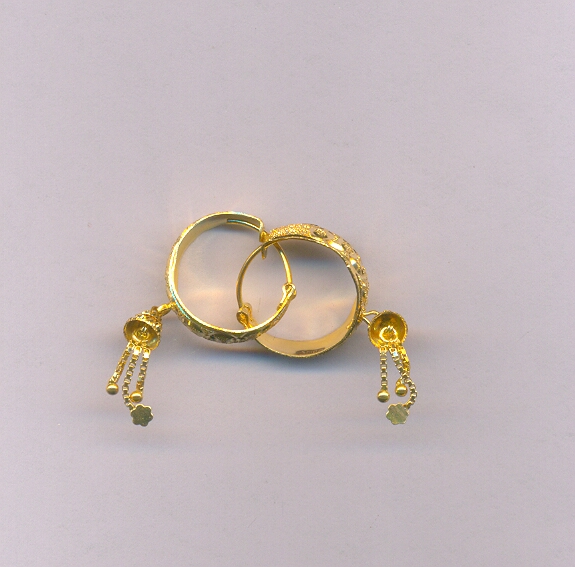 GOLD EARRING PLAIN GENERAL