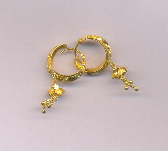 GOLD EARRING PLAIN GENERAL