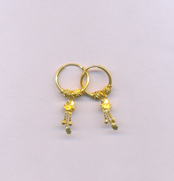 GOLD EARRING PLAIN GENERAL