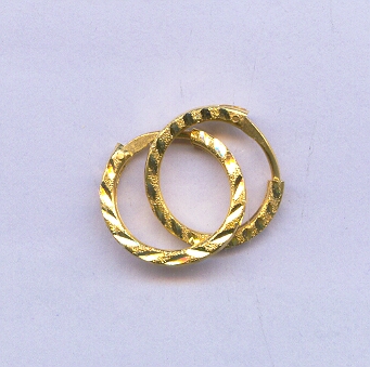 GOLD EARRING PLAIN GENERAL