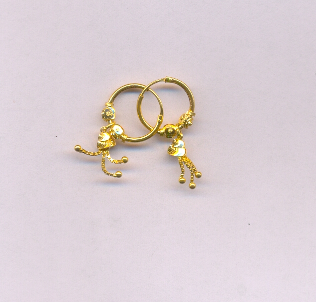 GOLD EARRING PLAIN GENERAL