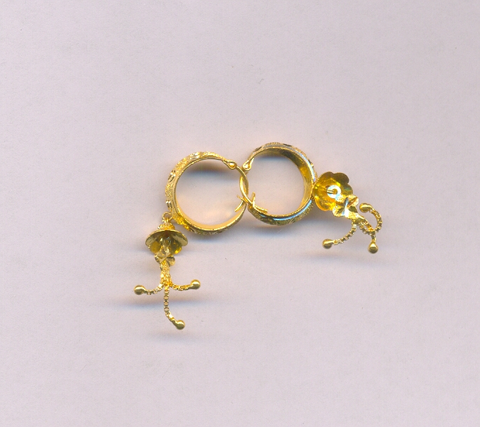 GOLD EARRING PLAIN GENERAL