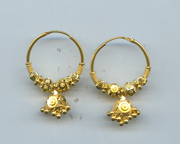 GOLD EARRING PLAIN GENERAL