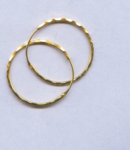 GOLD EARRING PLAIN GENERAL