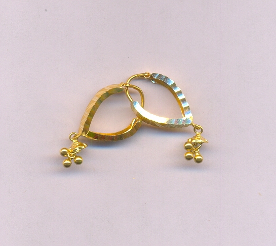 GOLD EARRING PLAIN GENERAL