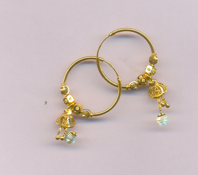 GOLD EARRING PLAIN GENERAL