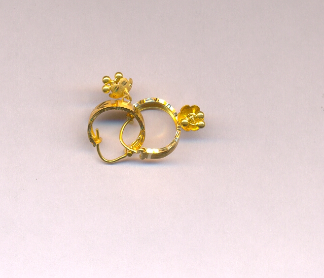 GOLD EARRING PLAIN GENERAL