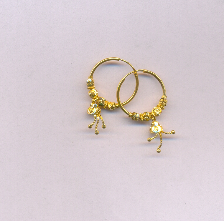 GOLD EARRING PLAIN GENERAL