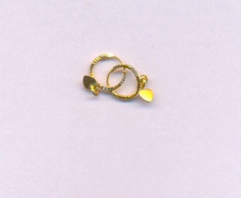 GOLD EARRING PLAIN GENERAL