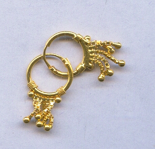 GOLD EARRING PLAIN GENERAL