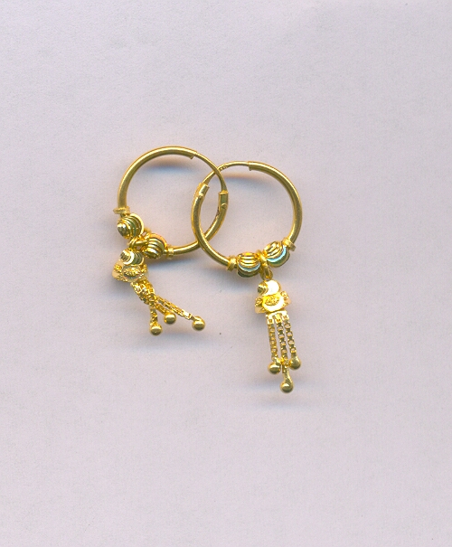 GOLD EARRING PLAIN GENERAL