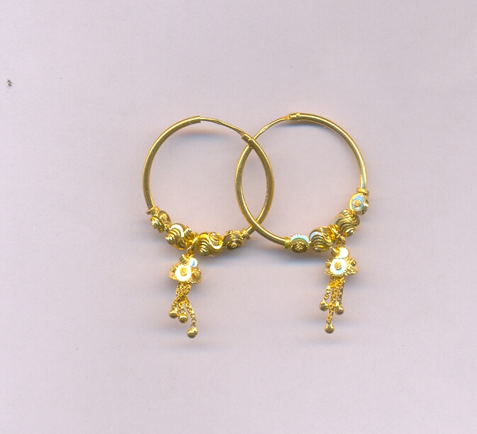 GOLD EARRING PLAIN GENERAL