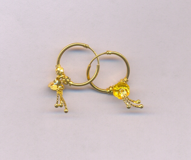 GOLD EARRING PLAIN GENERAL