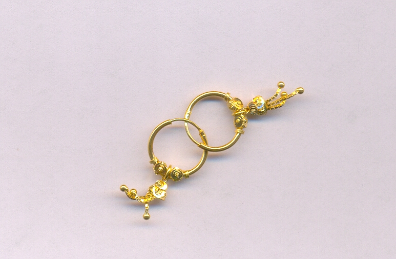 GOLD EARRING PLAIN GENERAL