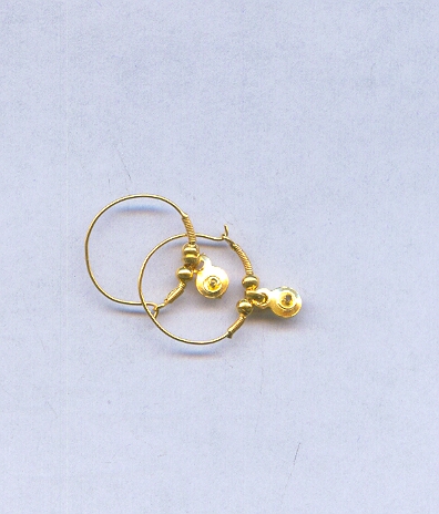 GOLD EARRING PLAIN GENERAL